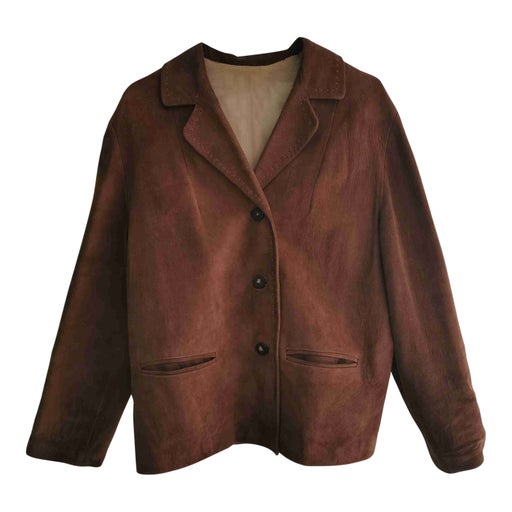 Suede blazer