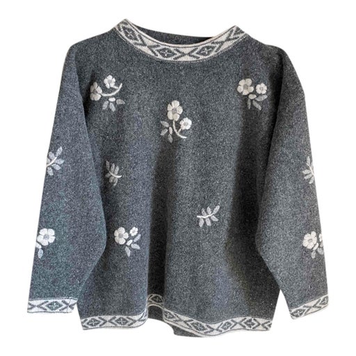 Embroidered sweater