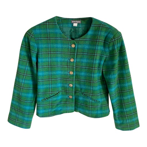 Veste en tartan