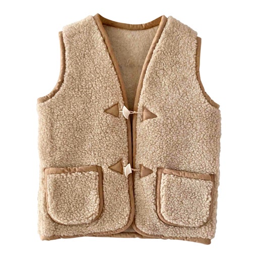 Gilet sans manches en laine 
