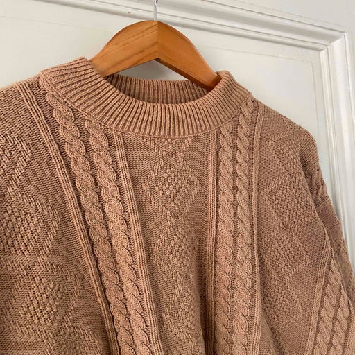Irish cropped sweater