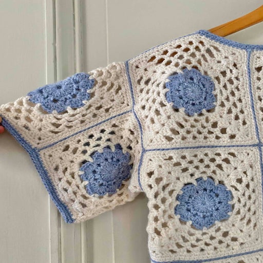 Crochet sweater