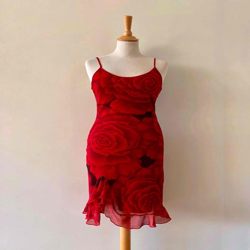 Floral slip dress