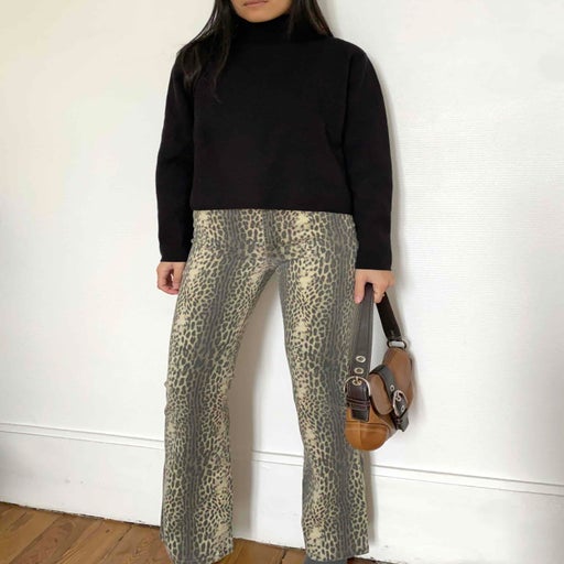 Cavalli leopard pants