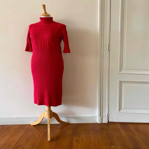 Turtleneck dress