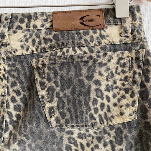 Cavalli leopard pants