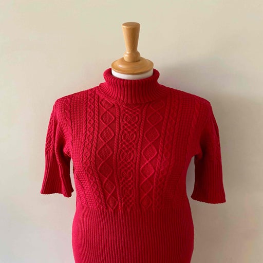 Turtleneck dress