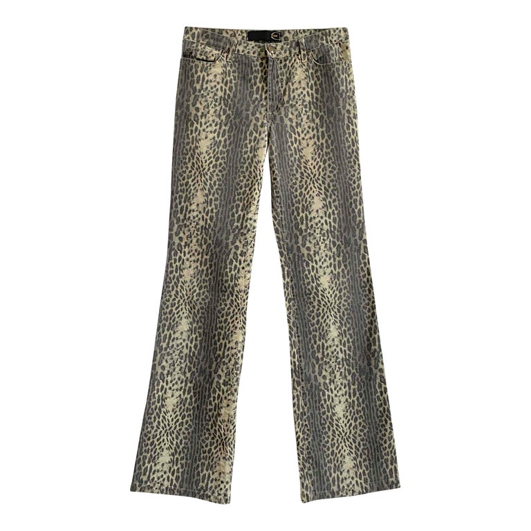 Cavalli leopard pants