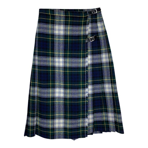 Long tartan skirt