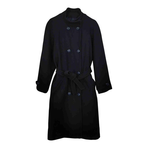 Wool trench coat