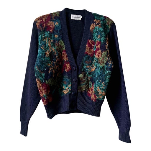 Cardigan à fleurs 