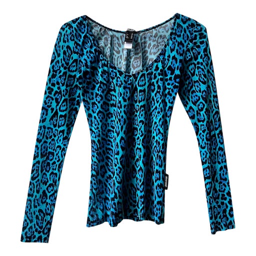 Roberto Cavalli mesh top