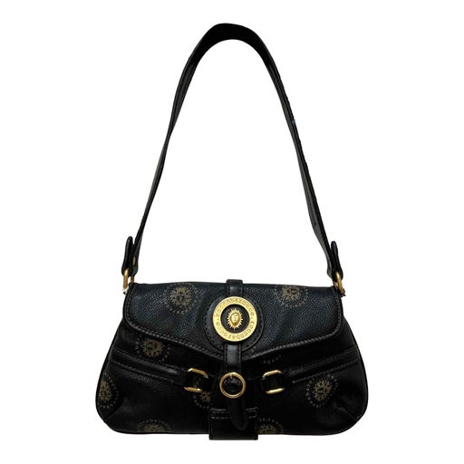 Faux Leather baguette bag