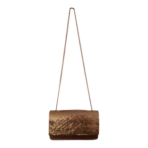 Pochette en sequins métal