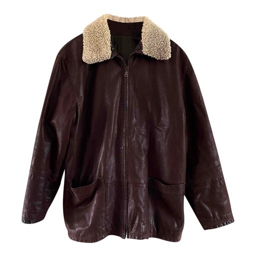 Manteau en cuir 