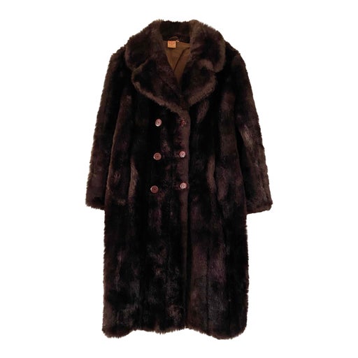 Faux fur coat