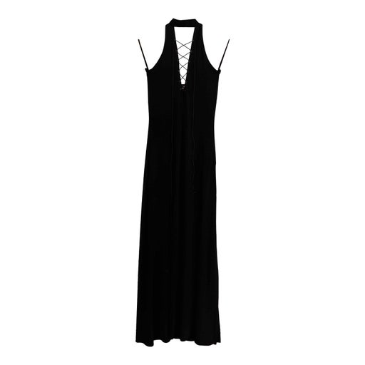 Long black dress