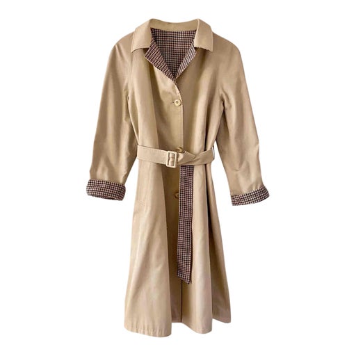 Reversible trench coat