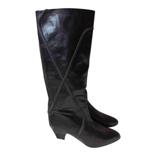 Bottes en cuir 