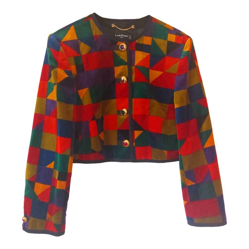 Louis Féraud jacket Cropped