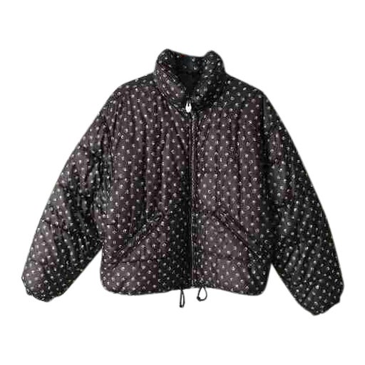 Floral down jacket