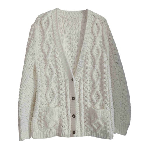 Wool cardigan