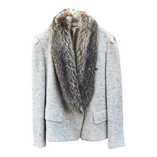 Veste de tailleur tweed