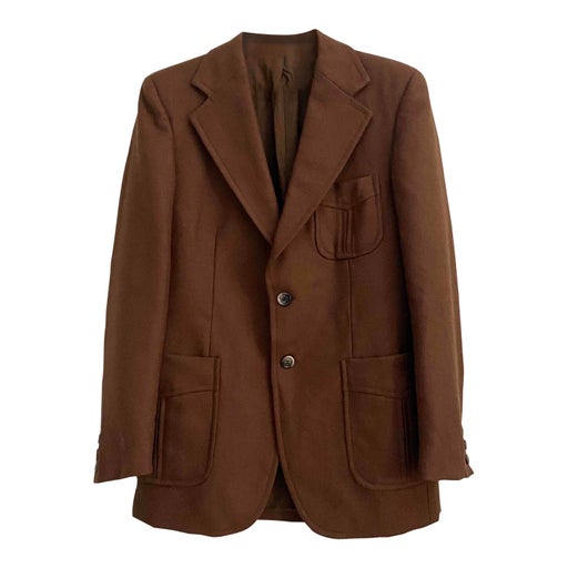 Fitted wool blazer