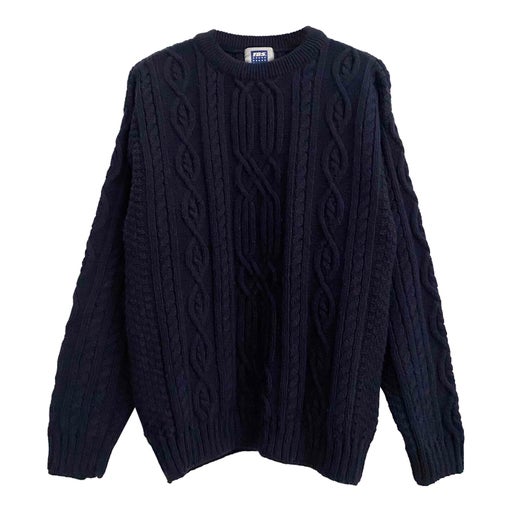 Cable sweater