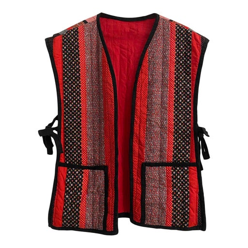 Quilted sleeveless vest