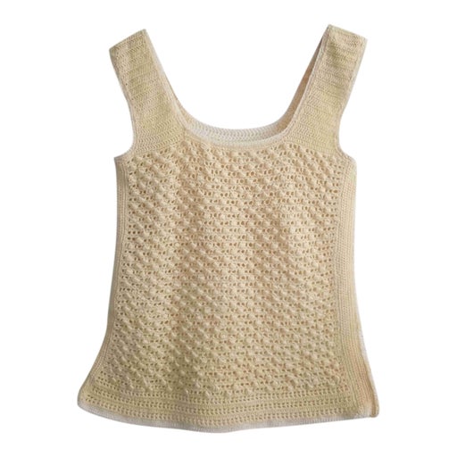 Débardeur en crochet 