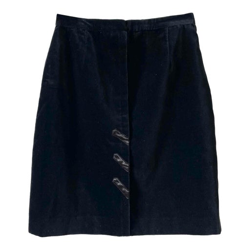 Jupe crayon en velours 