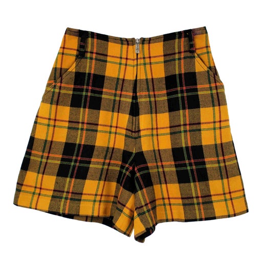 Tartan shorts