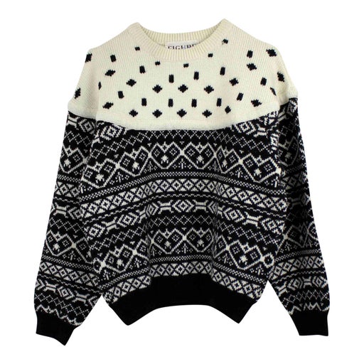 Patterned sweater
