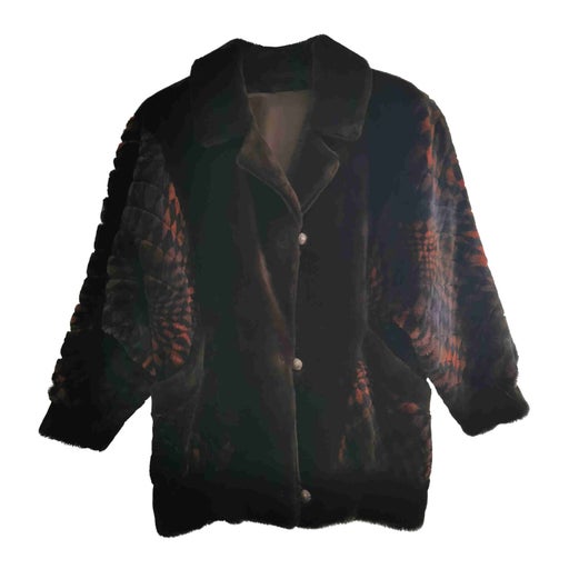 Manteau en fausse fourrure