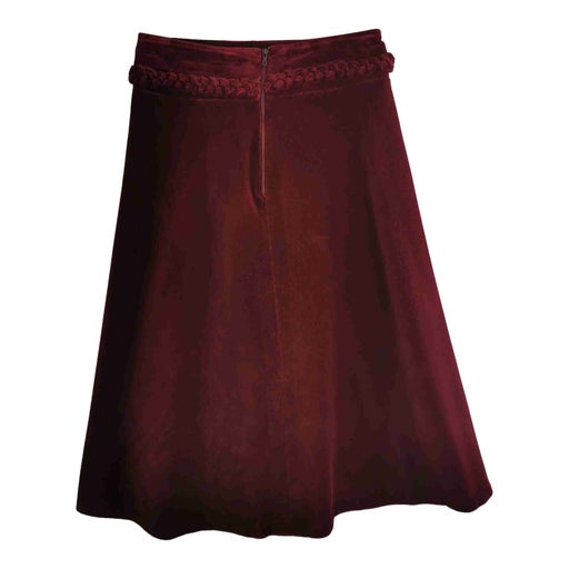 Velvet skirt