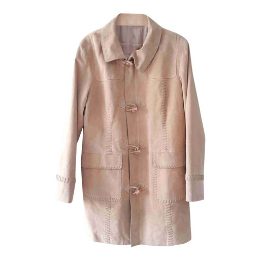Duffle coat en daim 