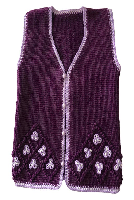 Embroided vest