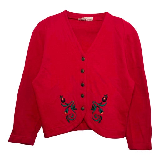 Embroidered cardigan