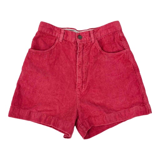 Short en velours côtelé