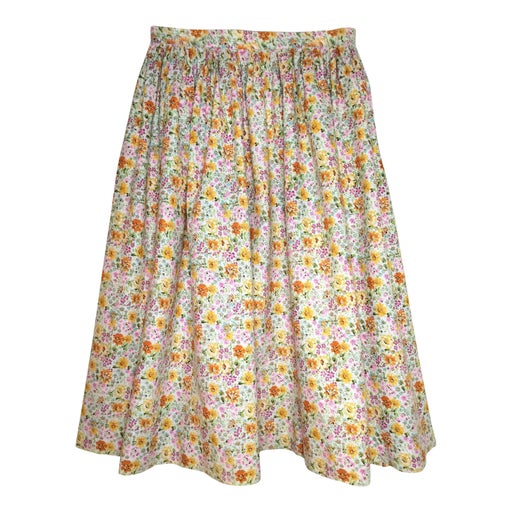 Jupe à fleurs 70's 
