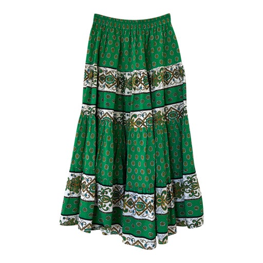 Provençal cotton skirt