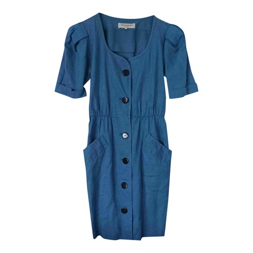 Robe boutonnée Yves Saint Laurent 