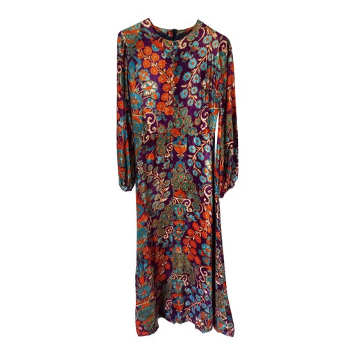 Robe en velours 70's