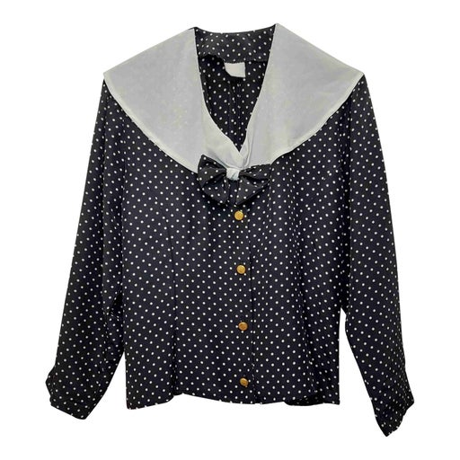 Polka dot blouse