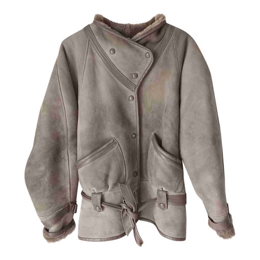 Shearling coat