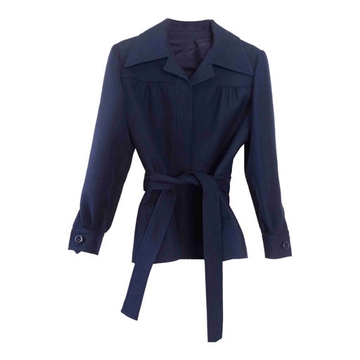 Wool safari jacket