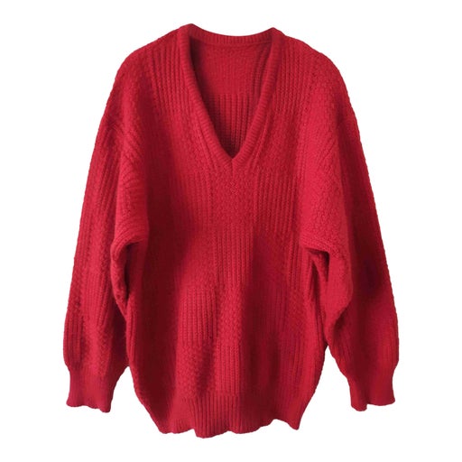 V-neck sweater