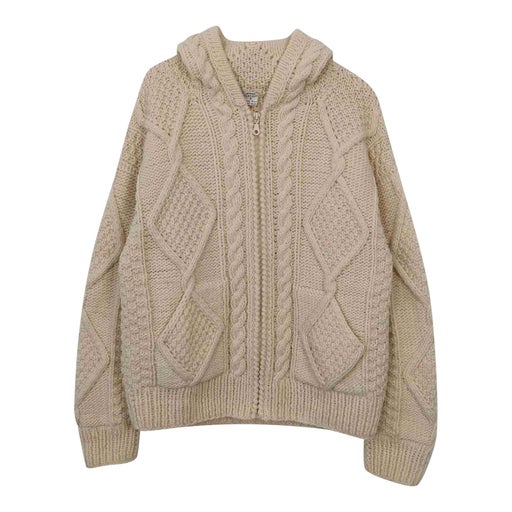 Cable cardigan