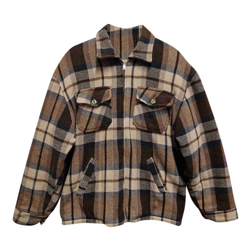 Blouson à carreaux 